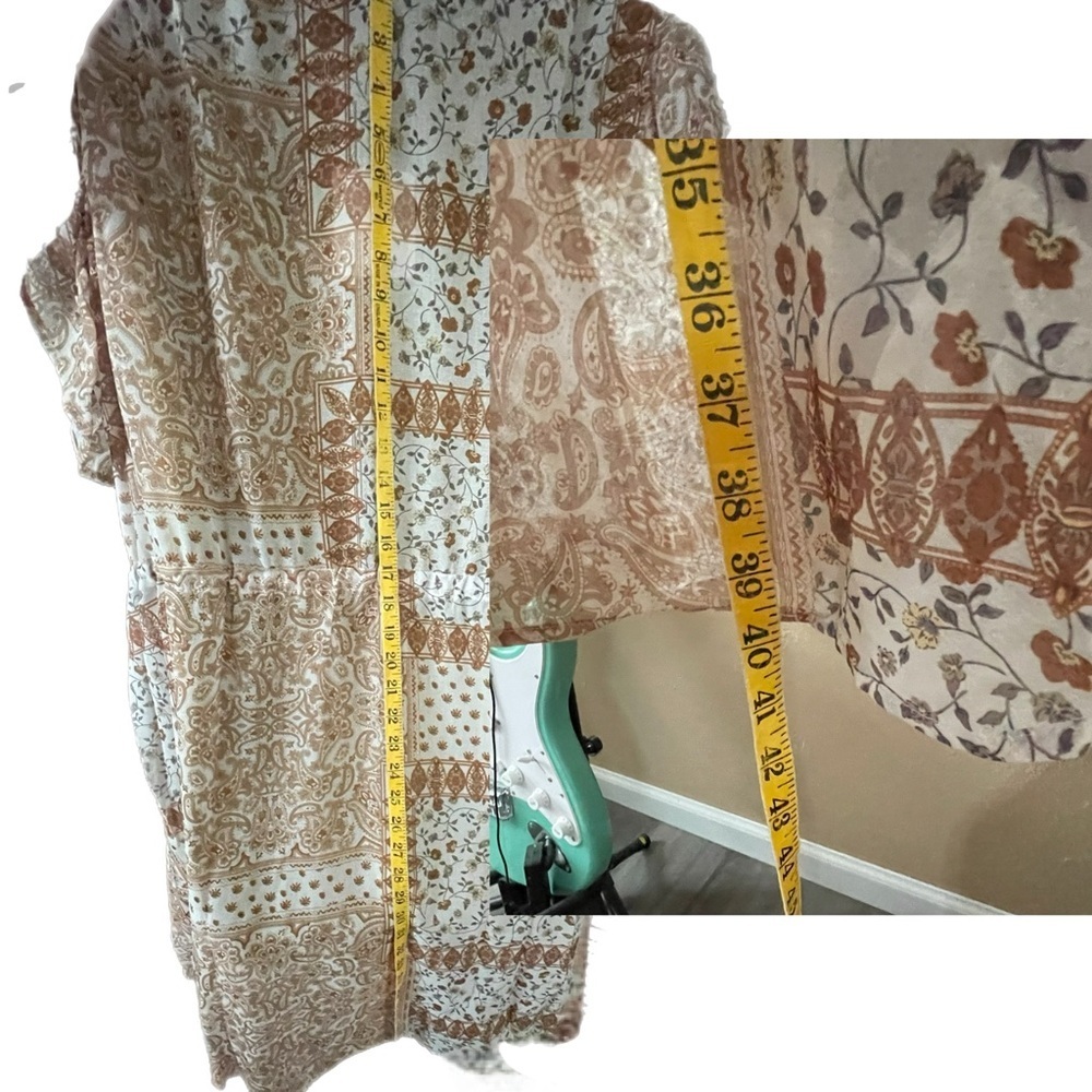 Davi & Dani Open Komono in Plus 3X + Drawstring and Pockets NWOT - Picture 9 of 17